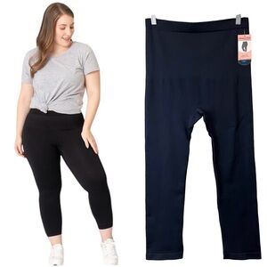 NWT Shapermint Essentials High Waist Shaping Capri Legging - Size XL